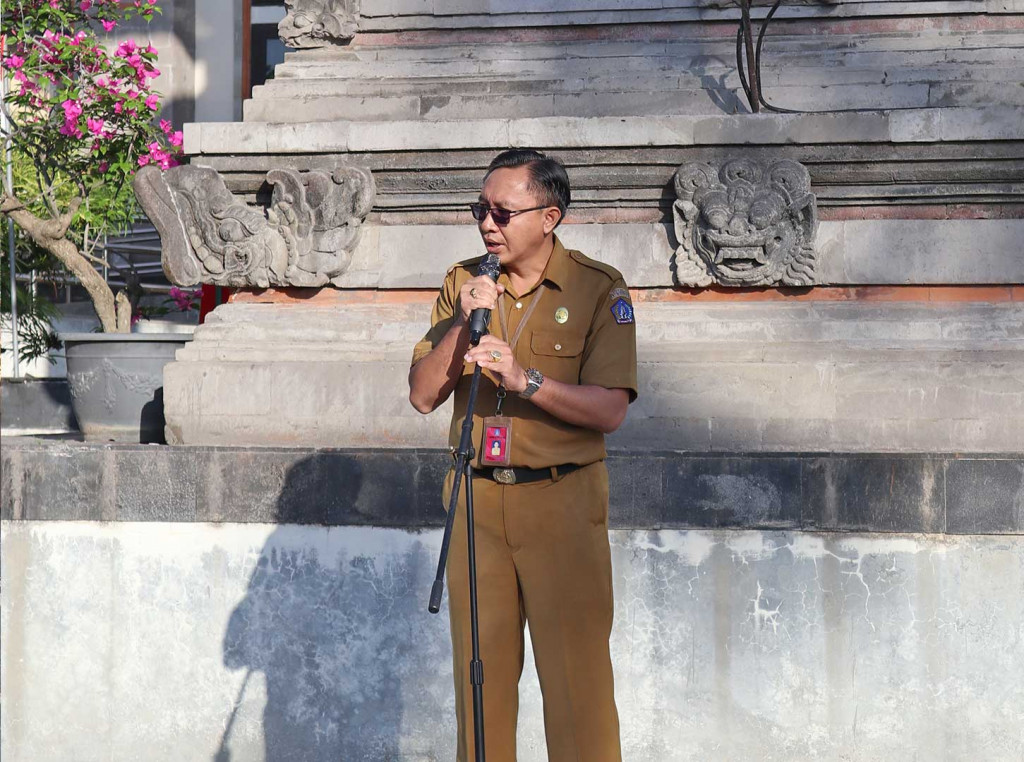 Pelaksanaan Kegiatan Apel Pagi Bapenda Kabupaten Badung